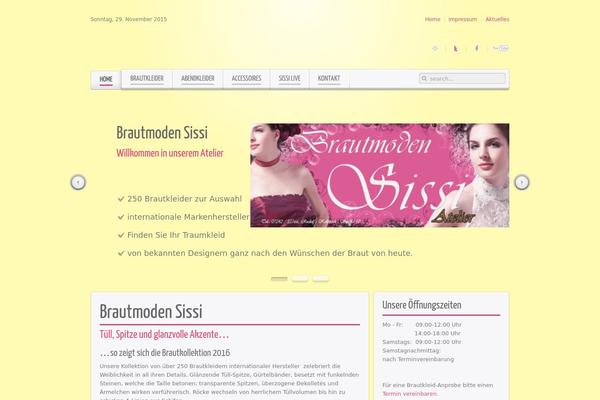 Balance theme site design template sample