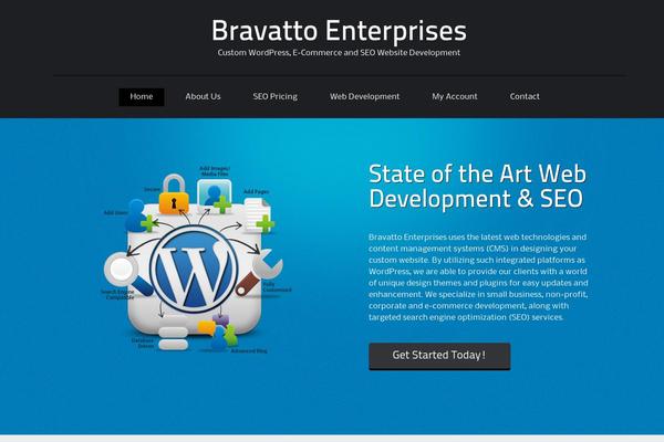 Alexandria theme site design template sample