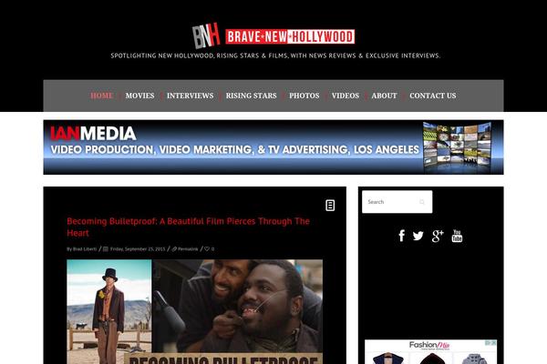 BuzzBlog theme site design template sample