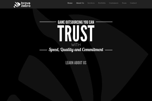 Mercurial theme site design template sample