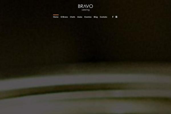 Bravo theme site design template sample