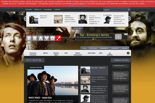 Continuum theme site design template sample