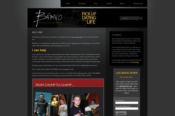 Piano Black theme site design template sample