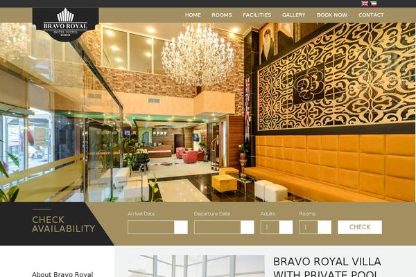 Bravo theme site design template sample