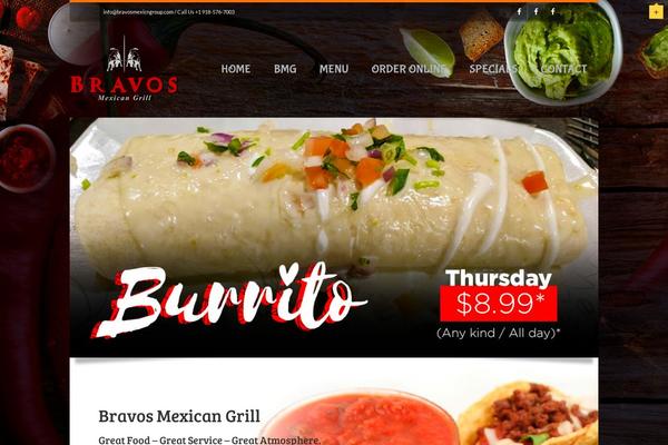 LinoFeast theme site design template sample