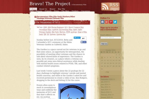 Gravel theme site design template sample