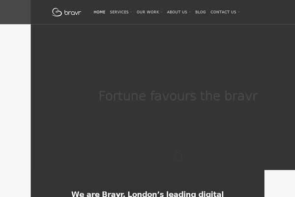 bravr theme websites examples