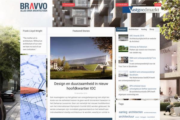 Alpha theme site design template sample