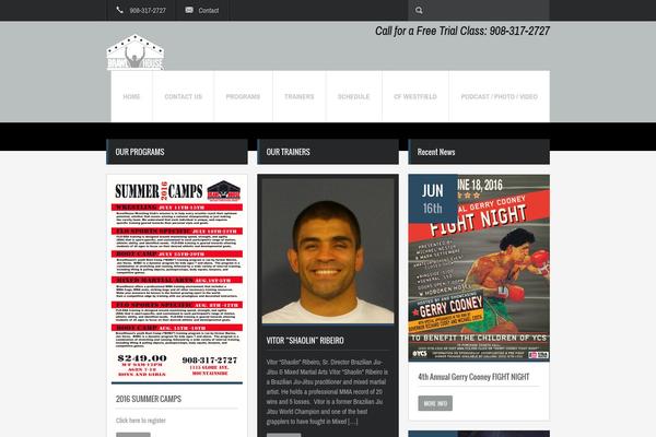 Fit Wp theme site design template sample