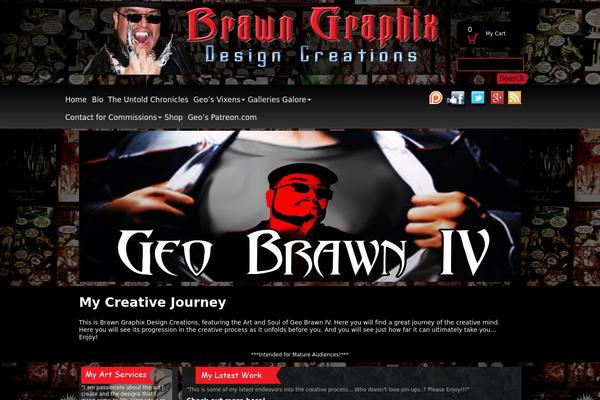 Final theme site design template sample