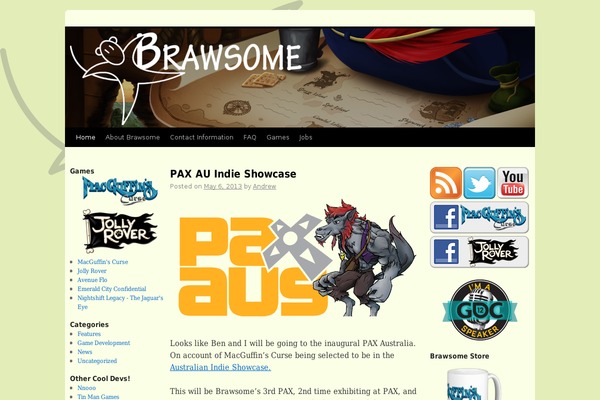 Thirty Ten theme site design template sample