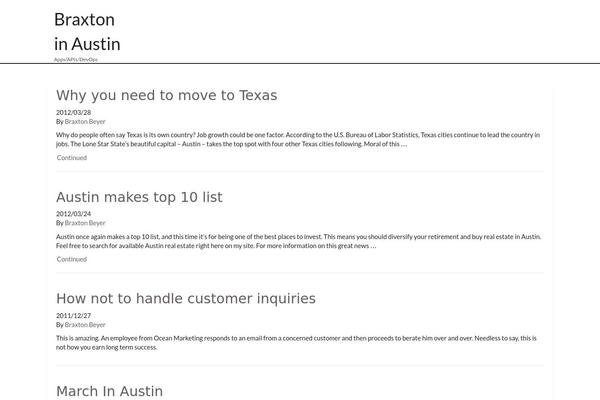braxtonbeyer.com site used Beyer