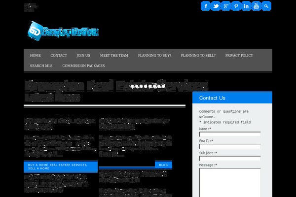 The Newswire theme site design template sample