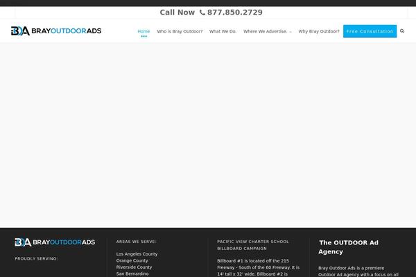 Highend Child theme site design template sample