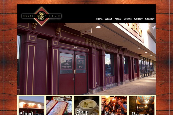Bottega theme site design template sample