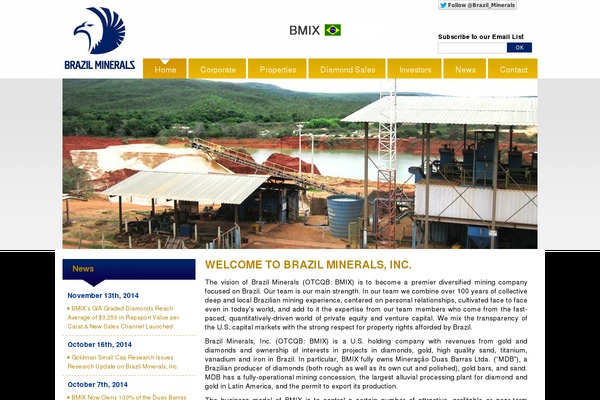 brazil-minerals.com site used Brazilminerals