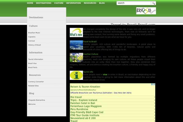 Upside theme site design template sample