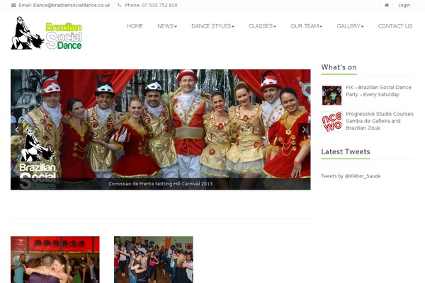 Unify theme site design template sample