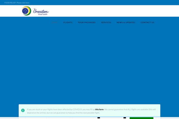 BonVoyage theme site design template sample