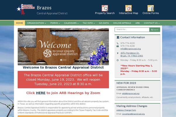 brazoscad.org site used Bis-slider-images