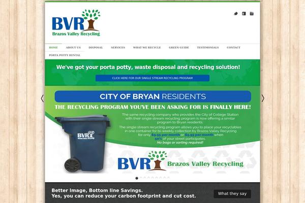 brazosvalleyrecycling.com site used Trendis
