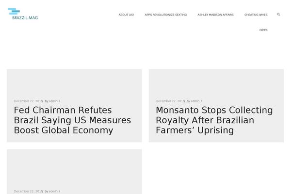 brazzilmag.com site used Simple Melody