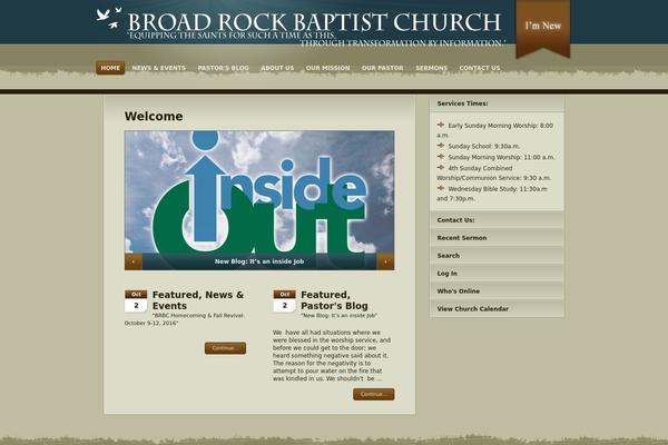 Wpchurch theme site design template sample