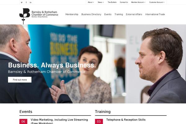 Strata theme site design template sample