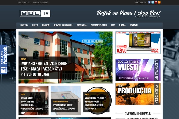Site using Td-standard-pack plugin