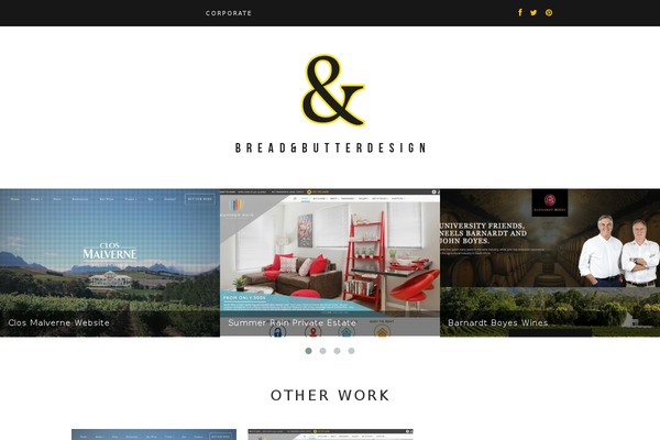 Seven theme site design template sample