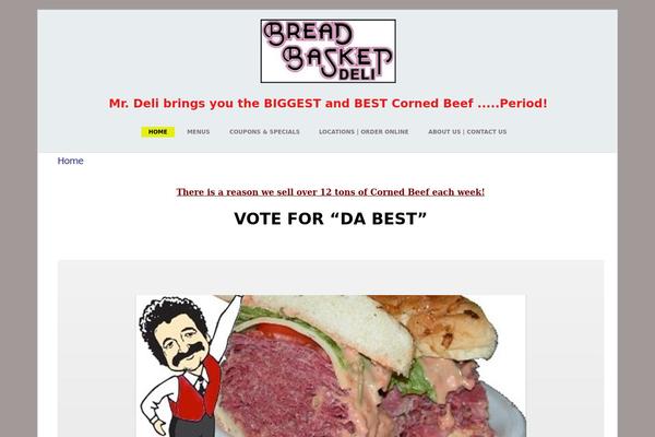 Themify Base theme site design template sample