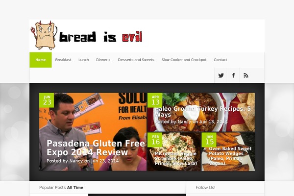 Nexus theme site design template sample