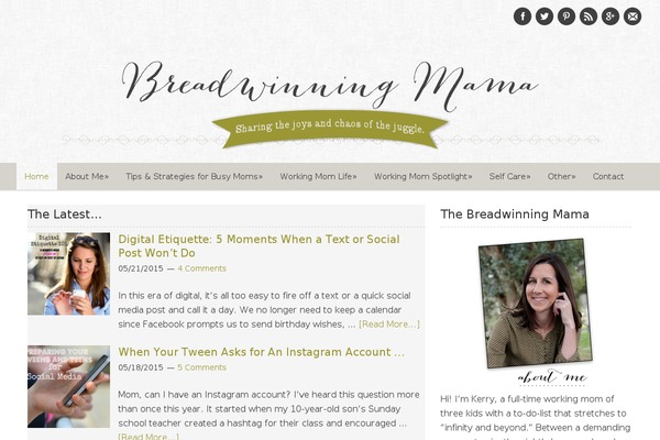 breadwinningmama.com site used Accelerate_child