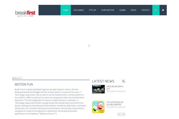 Tisson theme site design template sample