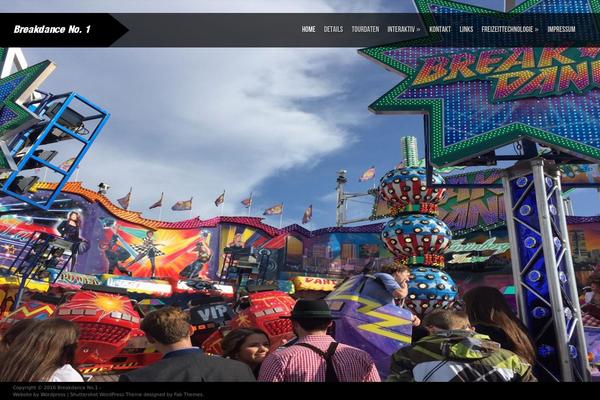 Shuttershot theme site design template sample