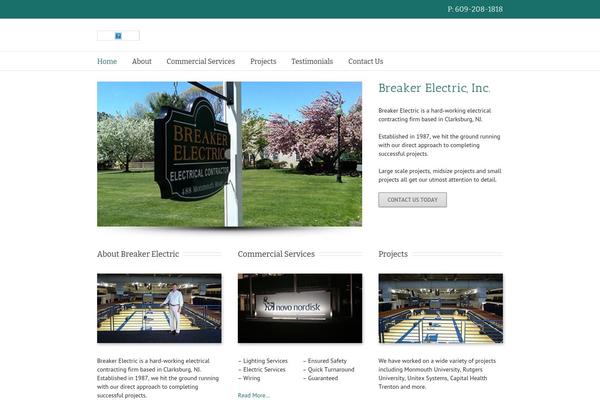 Avada Child theme site design template sample