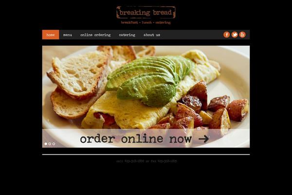 The Newswire theme site design template sample