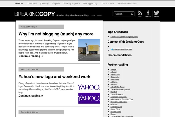 breakingcopy.com site used Blocksy
