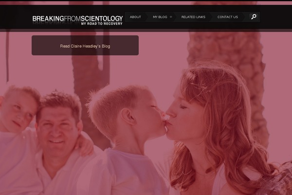 Storm theme site design template sample