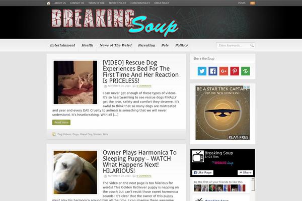 Site using Mycurator plugin