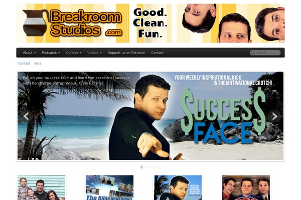 PageLines theme site design template sample