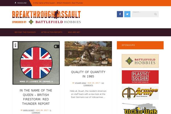 breakthroughassault.co.uk site used Sundak