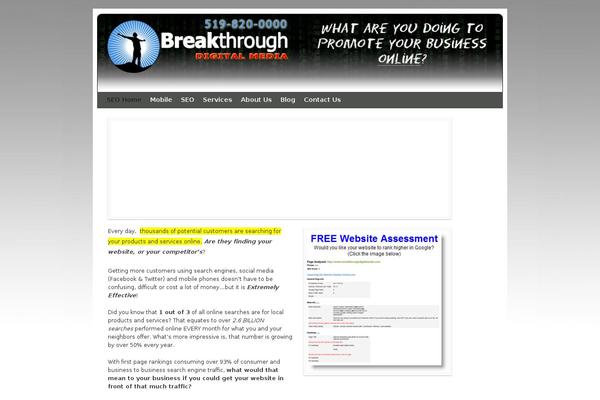 Site using Wp-mobisim plugin