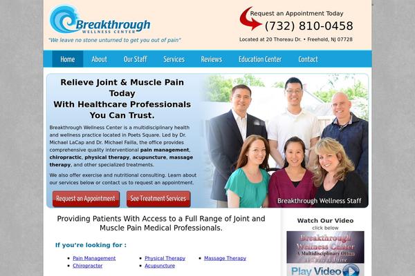 BrightNews theme site design template sample