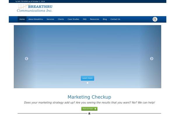 Openstrap theme site design template sample