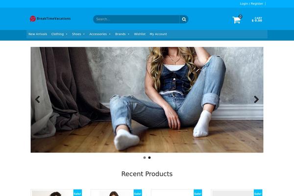 breaktimevacations.com site used Giga Store