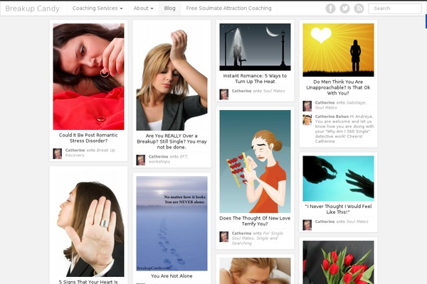 Alizee theme site design template sample