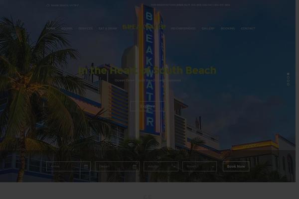 breakwatersouthbeach.com site used Wp_santorini5-v1.3