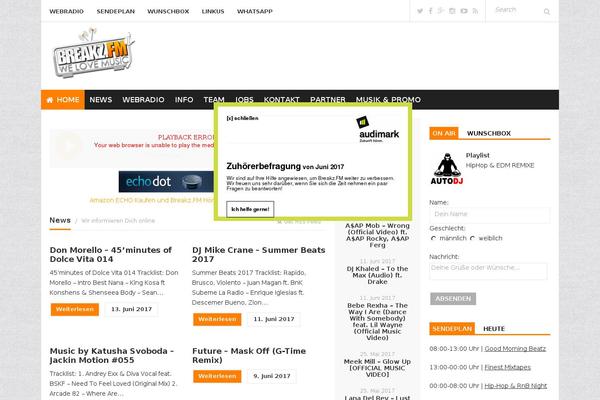 Site using Crazy Lazy plugin