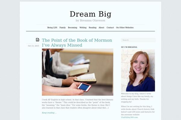 Elemin theme site design template sample